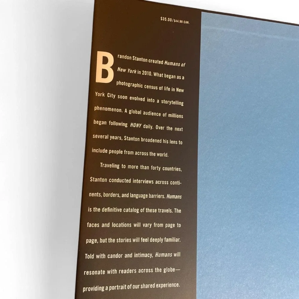 Humans by Brandon Stanton - Book